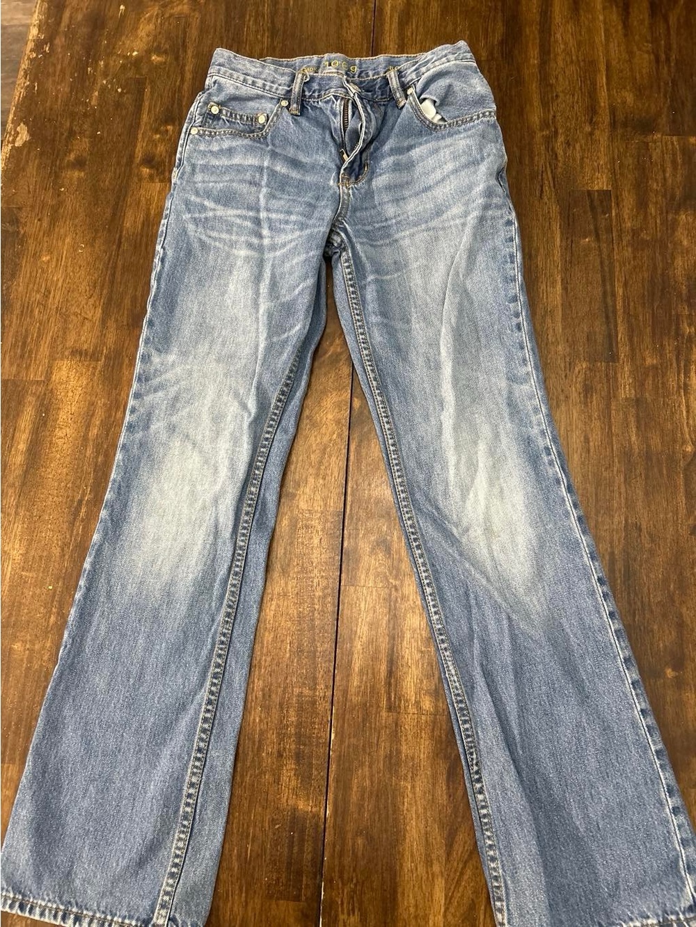 GAP Light Blue Kids Straight-Leg Jeans